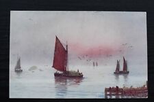 Vintage postcard sailing for sale  REDCAR