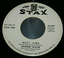 Johnnie Taylor Stax Soul Next Time Sundown Promo 7" 1968 Record Vg+ Funk comprar usado  Enviando para Brazil