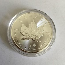 Silbermünze maple leaf gebraucht kaufen  Inzell