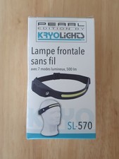 Stirn lampe weißem gebraucht kaufen  Deckenpfronn