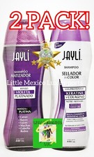 2x JAYLI SHAMPOO MATIZADOR + SELLADOR D COLOR VIOLETA PLATINADO 440ml ⚡🚚 comprar usado  Enviando para Brazil