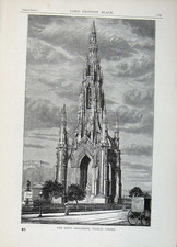 Old antique print for sale  UK