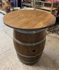 Solid wood barrel for sale  ELLESMERE PORT