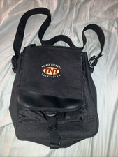 Bolsa lateral vintage TNT Turner rede televisão vários bolsos 12 polegadas , usado comprar usado  Enviando para Brazil