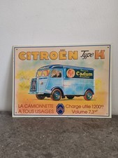 Plaque émaillée citroën. d'occasion  Fayence