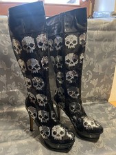 Damen gothic stiefel gebraucht kaufen Damen gothic stiefel gebraucht kaufen  Wartenberg