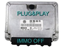 Używany, Sterownik ECU Seat/VW 1.9 TDI 0281010006 038906018FB, nie wymaga programowania na sprzedaż  PL