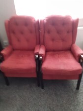 Terracotta fabric fireside for sale  SWANSEA