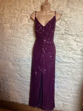 Bnwot purple sequinned for sale  FROME