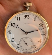 Zenith pocket watch usato  Marino