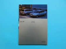 Prospekt / Katalog / Broschüre - Audi 80 (B4) - Limousine und Avant - 01/94 comprar usado  Enviando para Brazil