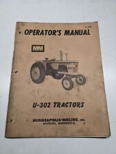 Minneapolis moline operators for sale  Saint Cloud