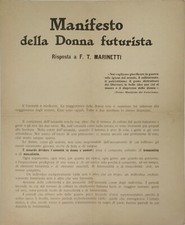 Manifesto della donna usato  Genova