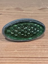 Refletor vintage para carro motocicleta bicicleta placa de licença vidro verde covinhas comprar usado  Enviando para Brazil