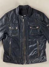 Redskins leather biker for sale  ROYSTON