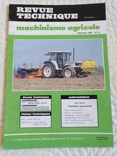 Revue technique tracteur d'occasion  Romans-sur-Isère