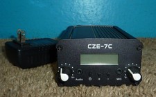 Transmissor FM igreja 7/1W mini estação de rádio estéreo PLL preto CZE7C comprar usado  Enviando para Brazil