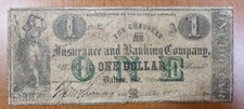 1862 obsolete currency for sale  Portland