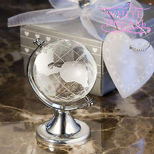 Crystal globe wedding for sale  POOLE