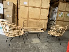 Rattan garden set for sale  LONDON