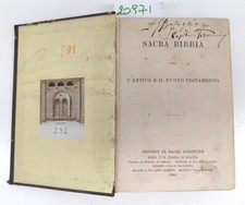 Sacra bibbia ossia usato  Petriolo