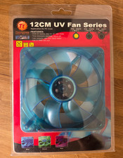 Ventilador THERMALTAKE A2275 Ultra UV - Ventilador de caixa Blue Series 120mm comprar usado  Enviando para Brazil