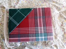 Single. tartan duvet for sale  HORLEY