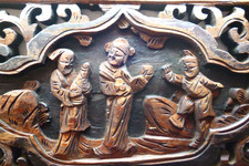 Panneau bois sculpté d'occasion Panneau bois sculpté d'occasion  Bonnelles