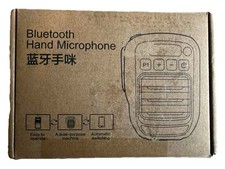 Microfone de mão Bluetooth alto-falante sem fio microfone PTT para rádio bidirecional Zello comprar usado  Enviando para Brazil