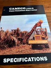 Folheto de colheitadeira de cana-de-açúcar Cameco 1000B FCCA24 comprar usado  Enviando para Brazil