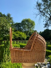 Vintage wicker pram for sale  TELFORD