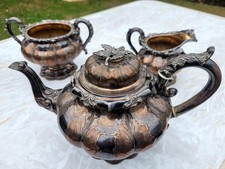 Silver plated antique for sale  HOCKLEY