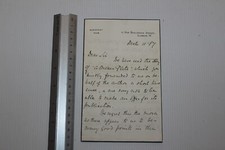 1887 rejection letter for sale  SHIPSTON-ON-STOUR