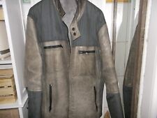 Blouson cuir tissu d'occasion  Antibes