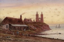 Painting reculver church for sale  UK