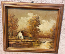Tableau peinture mogisse d'occasion  Boën