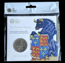 2018 queens beasts for sale  WORTHING