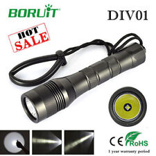 Debaixo d 'água 200m 100000LM 7x Led Lanterna De Mergulho Dive Tocha Lamp, usado comprar usado  Enviando para Brazil