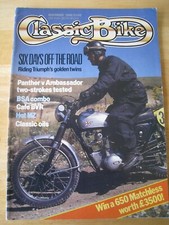 Classic bike magazine for sale  BRISTOL