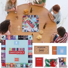 Swiftopoly TaylorSwift MONOPOLY Gra planszowa Gra towarzyska Gra rodzinna na sprzedaż  Wysyłka do Poland