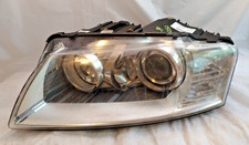 ✅ Lâmpada de farol frontal esquerda Audi A8 Quattro 2006-2010 fabricante de equipamento original 4E0-941-003-BT comprar usado  Enviando para Brazil