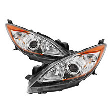 For 2010 2011 2012 2013 Mazda 3 Chrome Headlight Headlamp Left & Right na sprzedaż  Wysyłka do Poland