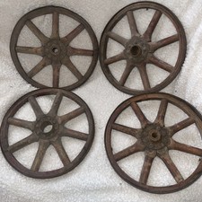 Four wooden spoke for sale  Arrey
