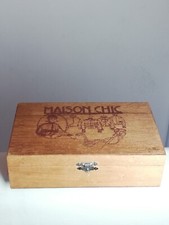 Coffret bois vintage d'occasion Coffret bois vintage d'occasion  Quimper
