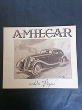 Rare catalogue amilcar d'occasion  Saint-Malo