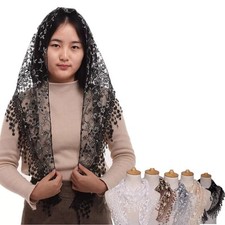Womens lace mantilla for sale  USA