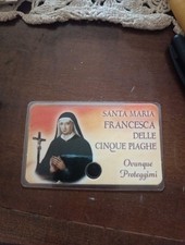 santino reliquia Ex Ind S. Maria Francesca Delle 5 Piaghe Relic Original  comprar usado santino reliquia Ex Ind S. Maria Francesca Delle 5 Piaghe Relic Original  comprar usado  Enviando para Brazil