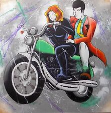 Quadro lupin stilizzato usato  Massa