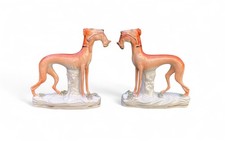 Pair staffordshire pottery for sale  SKIPTON