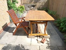 Seater teak garden for sale  ABINGDON
